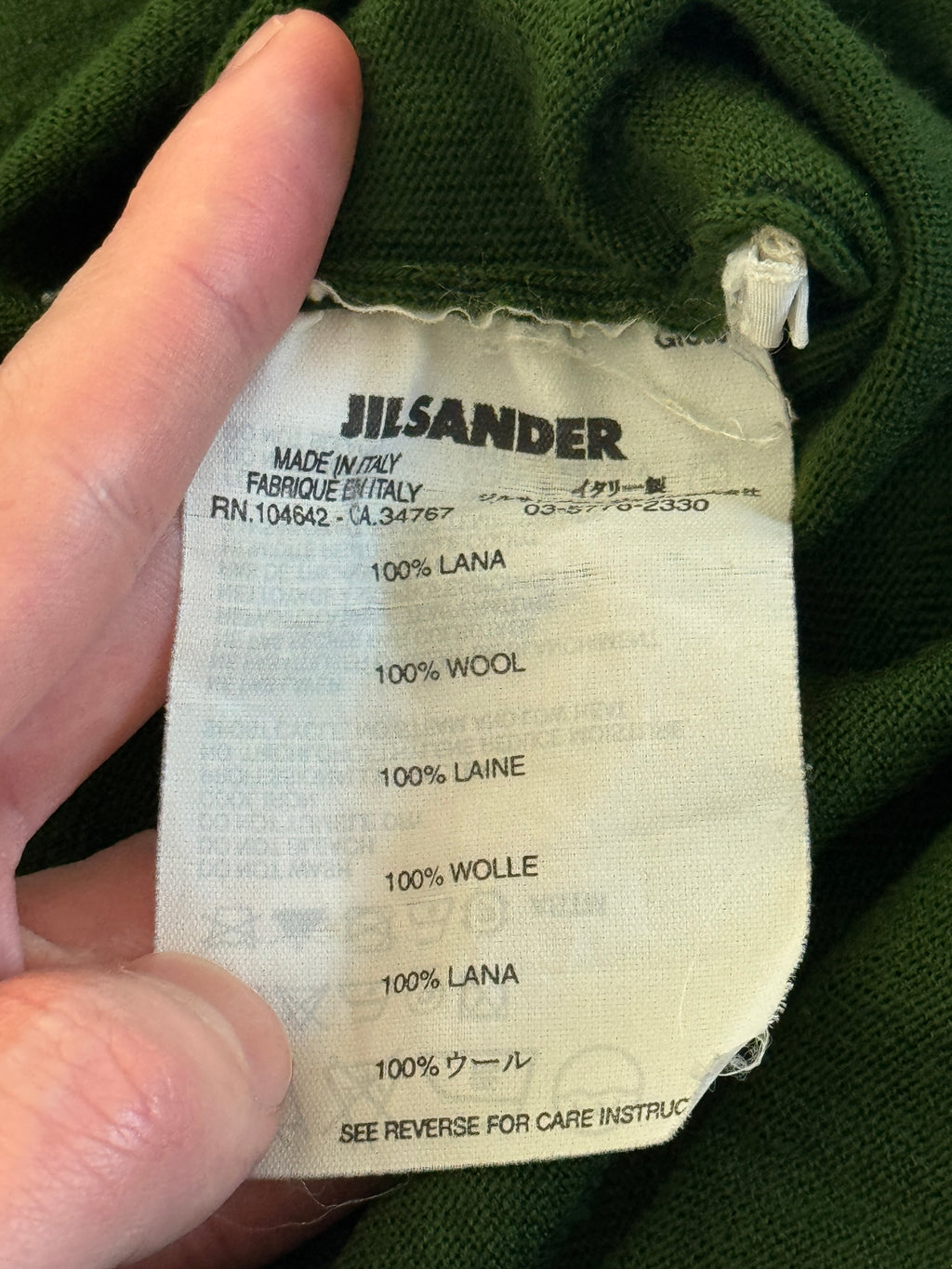 Jil Sander Light Knit