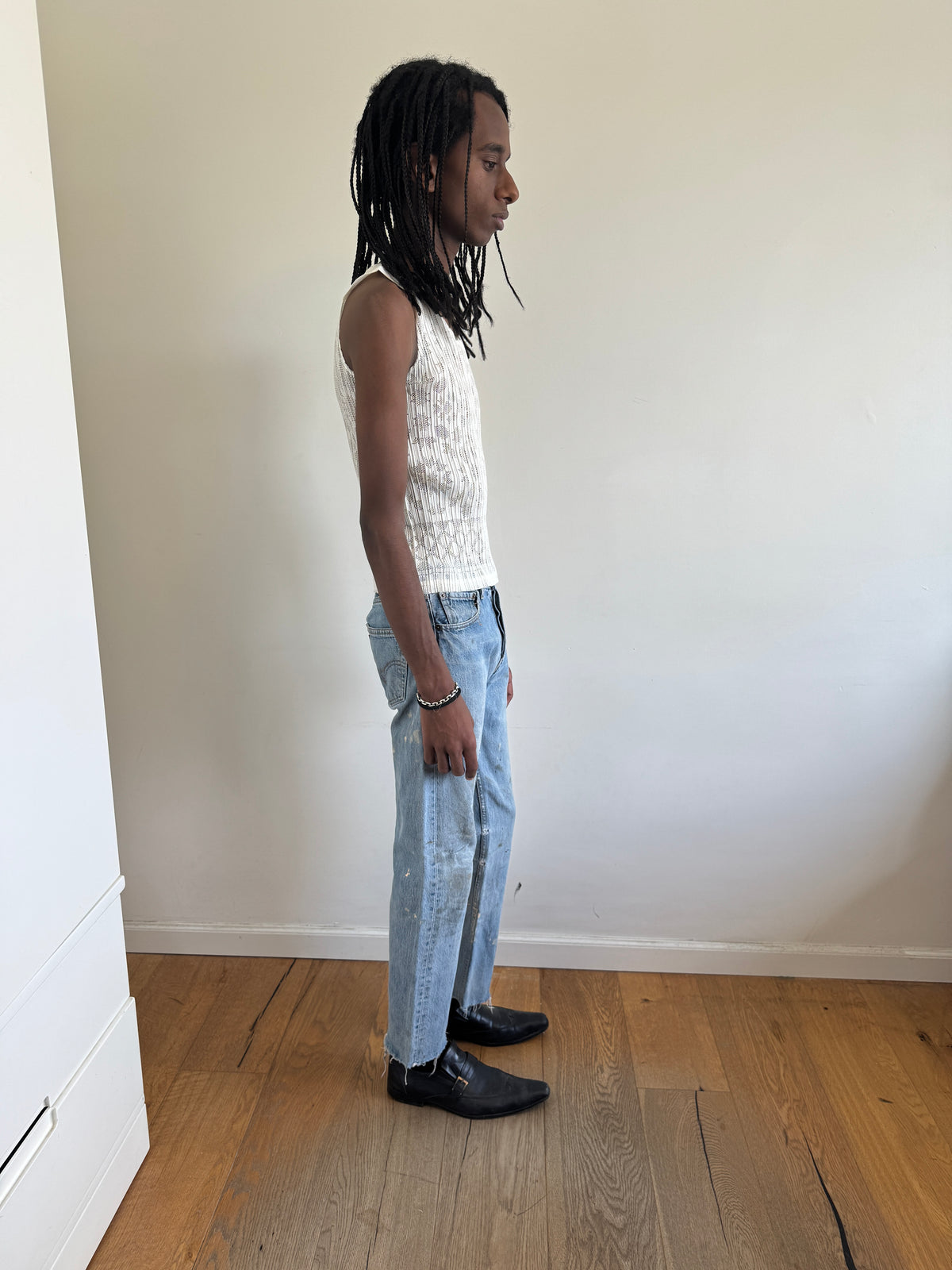Pleats Please Cutout Tank