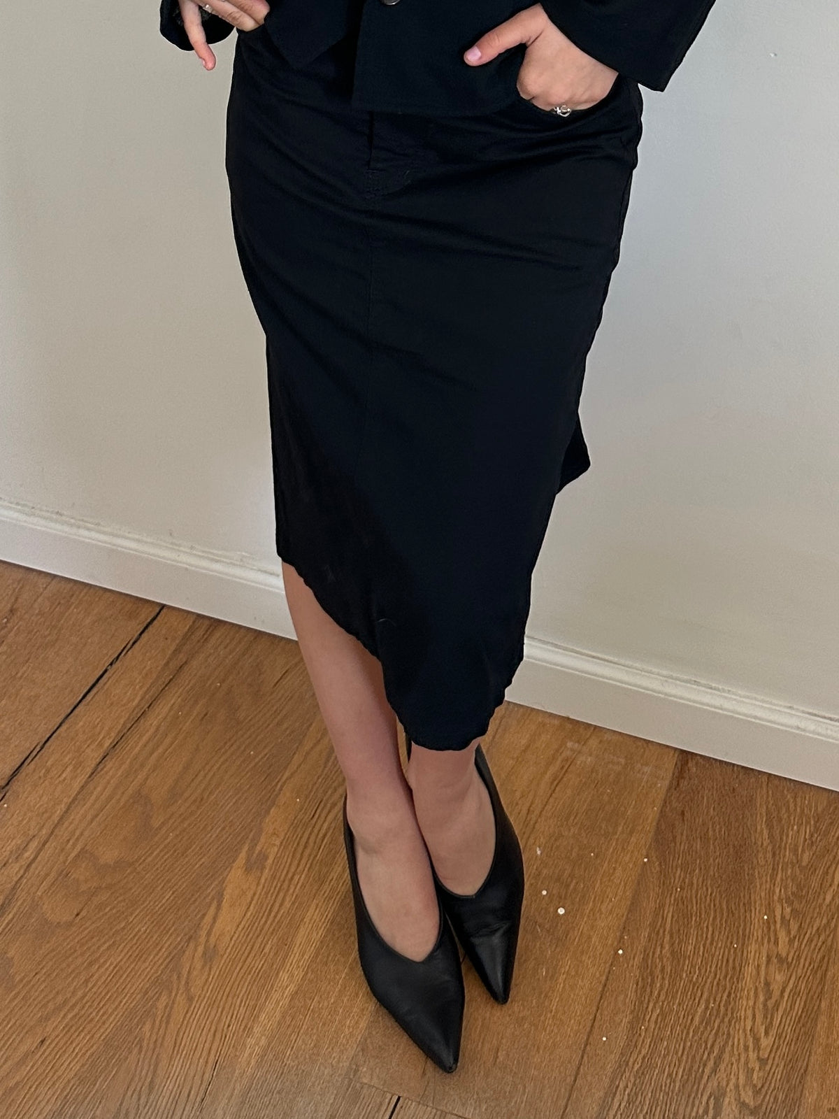 Yohji Yamamoto Back Mermaid Skirt
