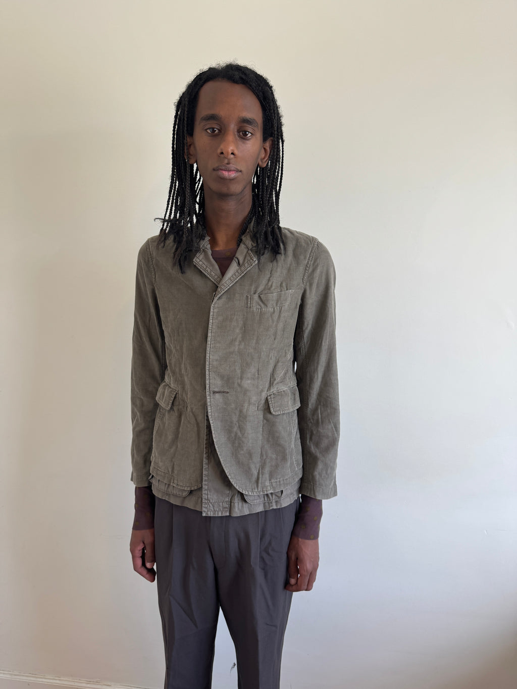Zucca Layered Military Jacket