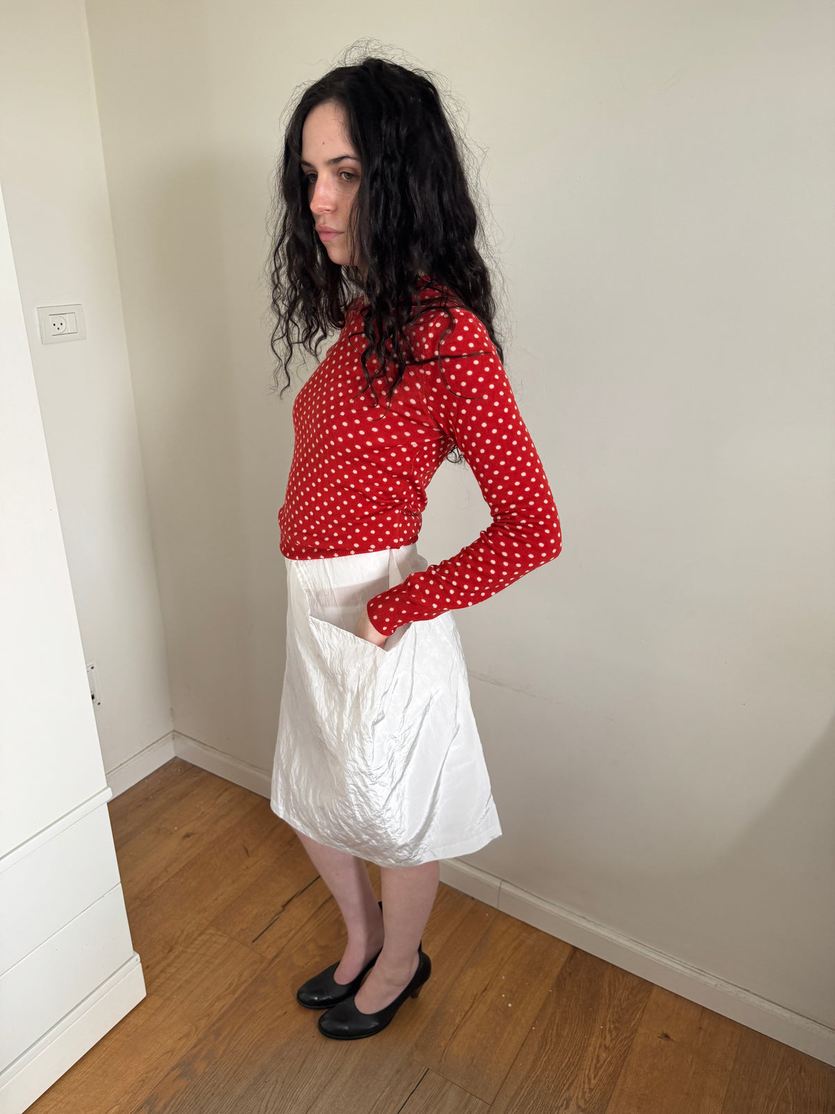 Jil Sander Asymmetric Big Pocket Skirt
