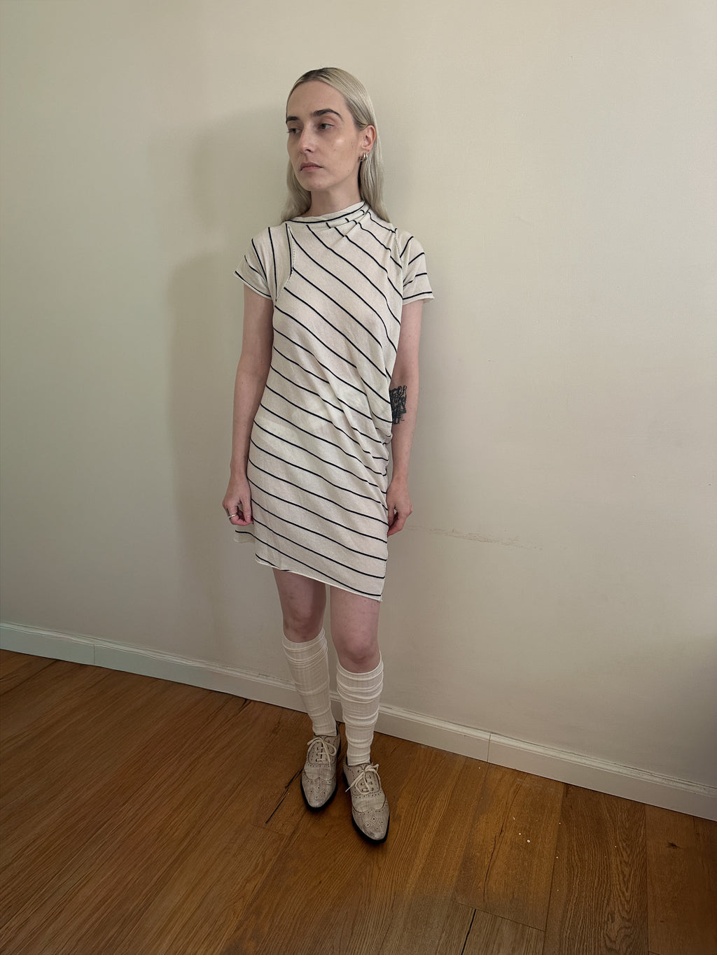Shine Asymmetric Pocket Dress
