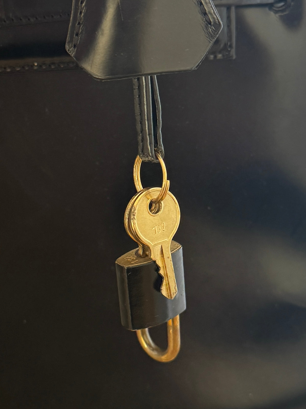 Oscar De Larenta 80’s Key And Lock Handbag