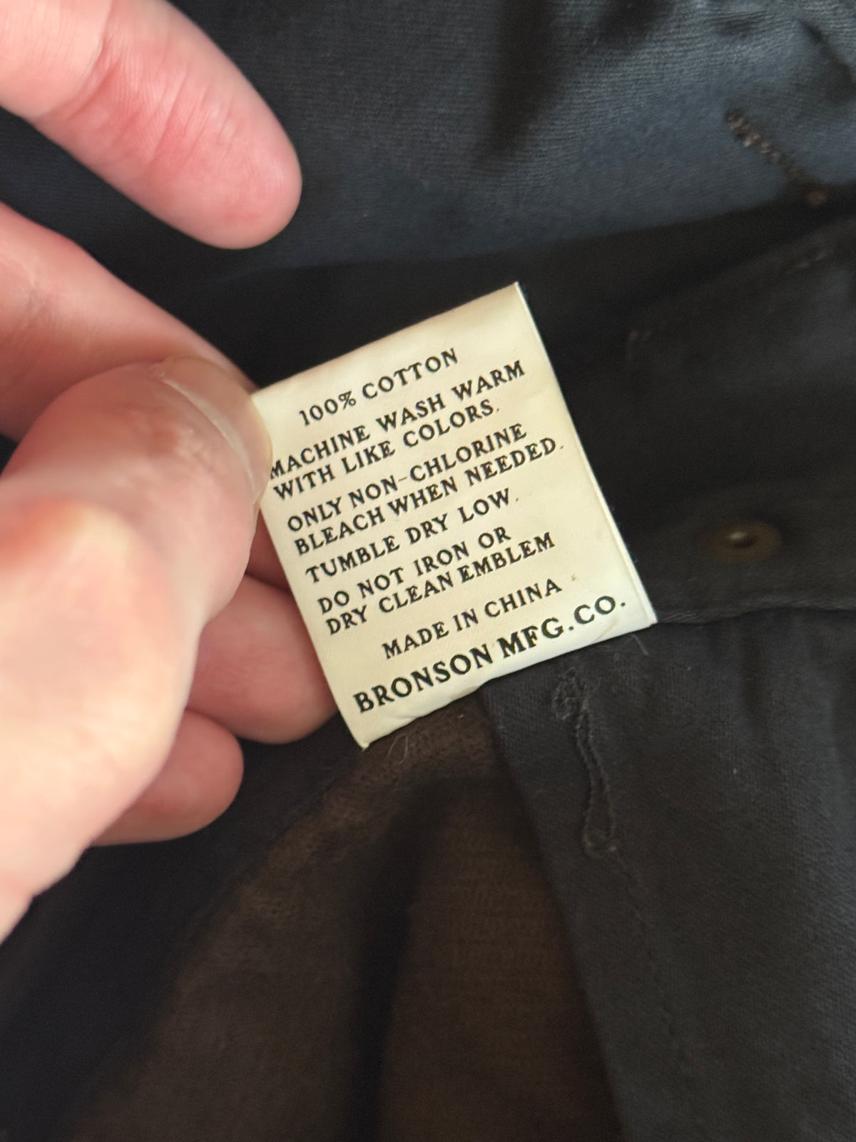Bronson 1920’s Replicas Corduroy Buckle Backs