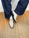 Tricot CDG White Elegant Shoes