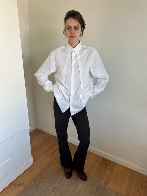 Balenciaga Tie Neck Shirt