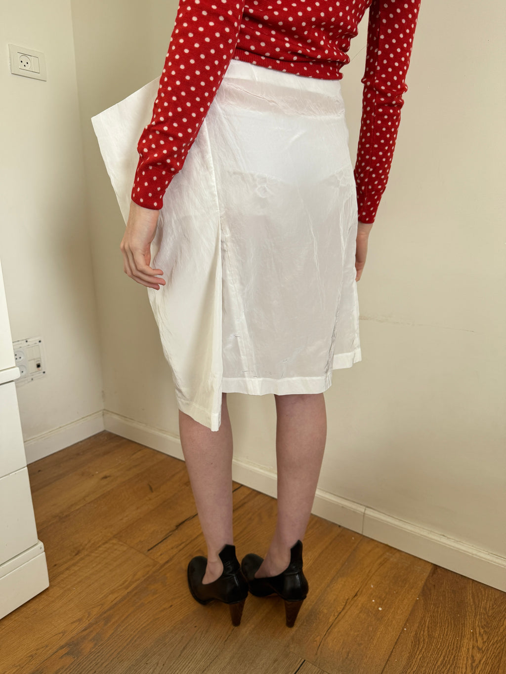 Jil Sander Asymmetric Big Pocket Skirt