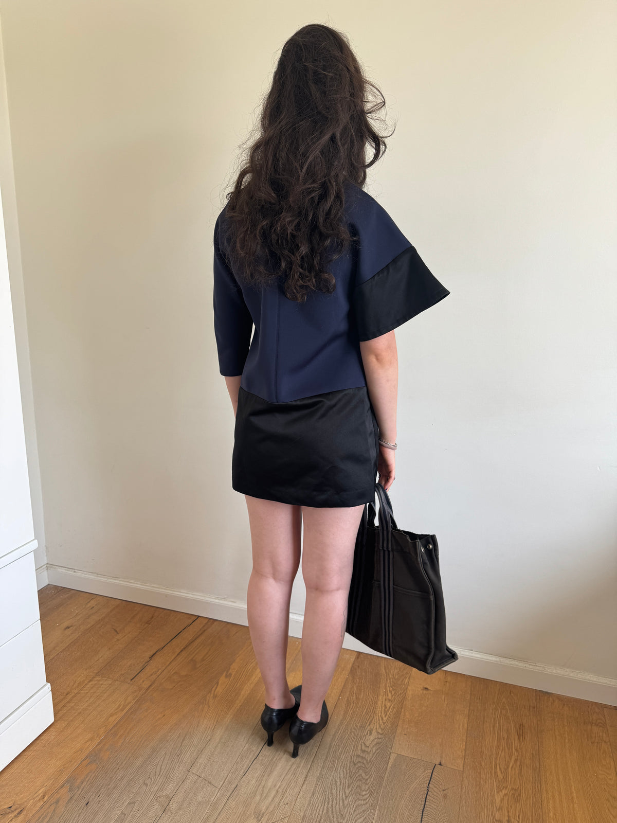 Look 18 Undercover S/S2014 “Goddog” Scuba Dress