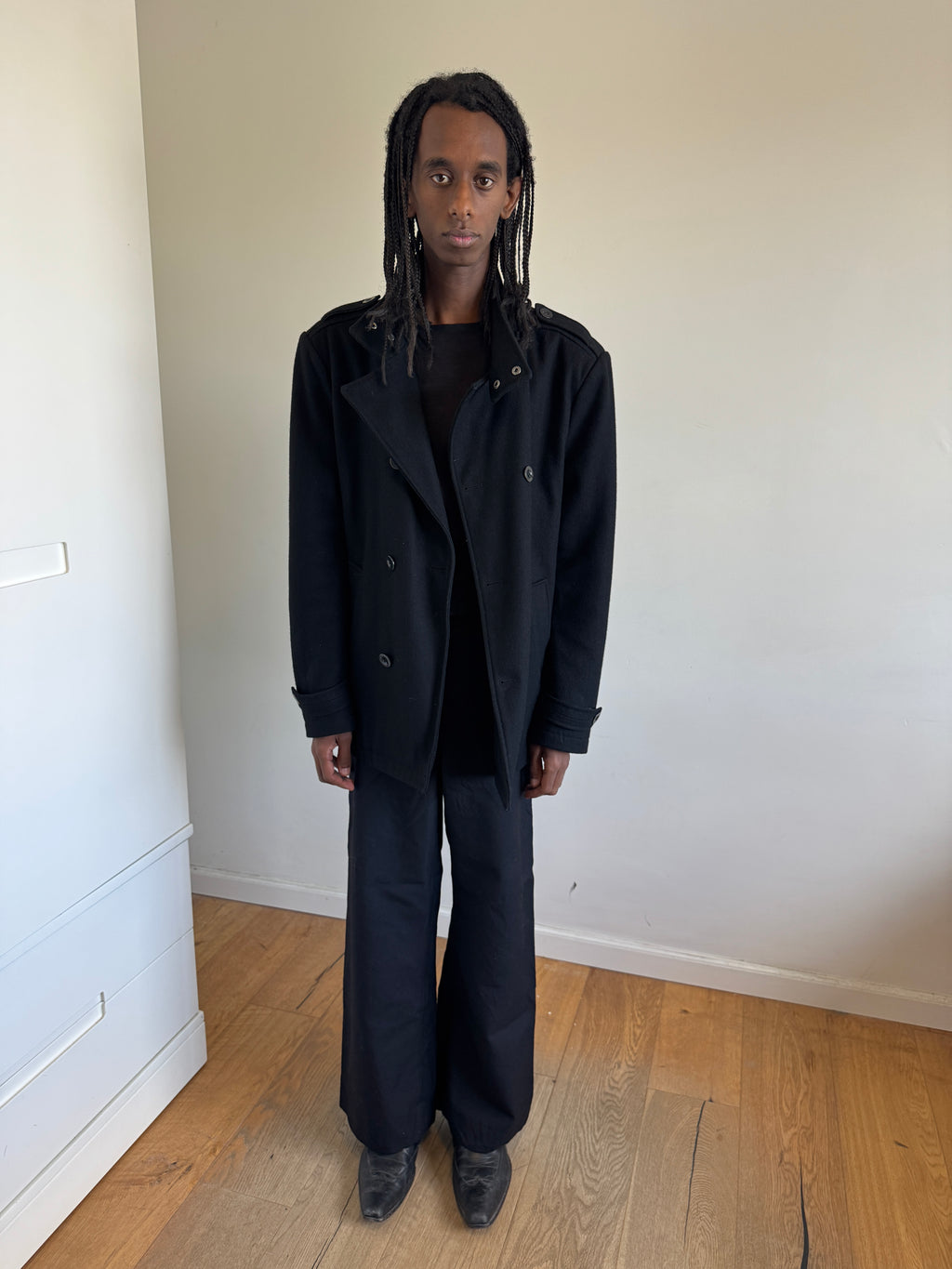 Kenneth Cole Oversized Pea Coat