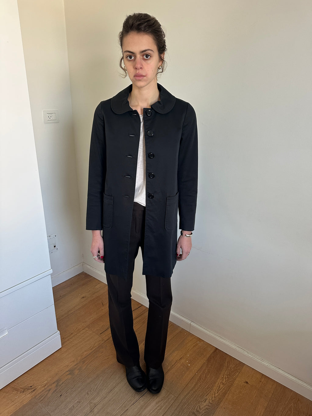 Agnes. B Babydoll Trench