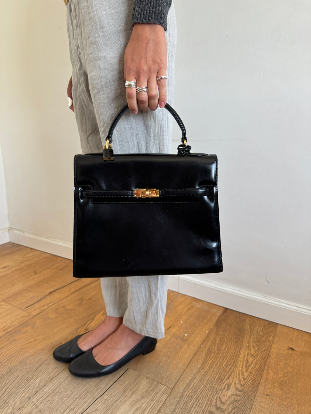 Oscar De Larenta 80’s Key And Lock Handbag