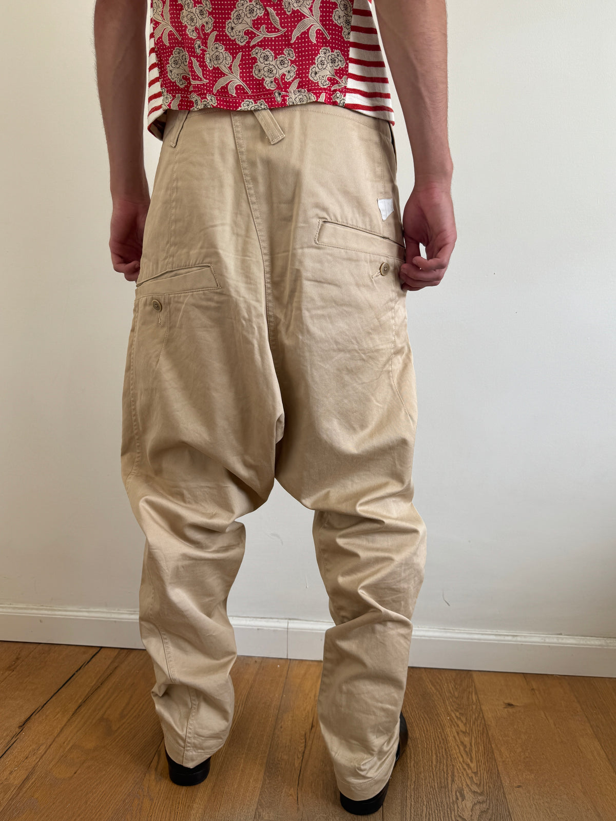 Ganryu CDG 2011 Drop-Crotch Chinos
