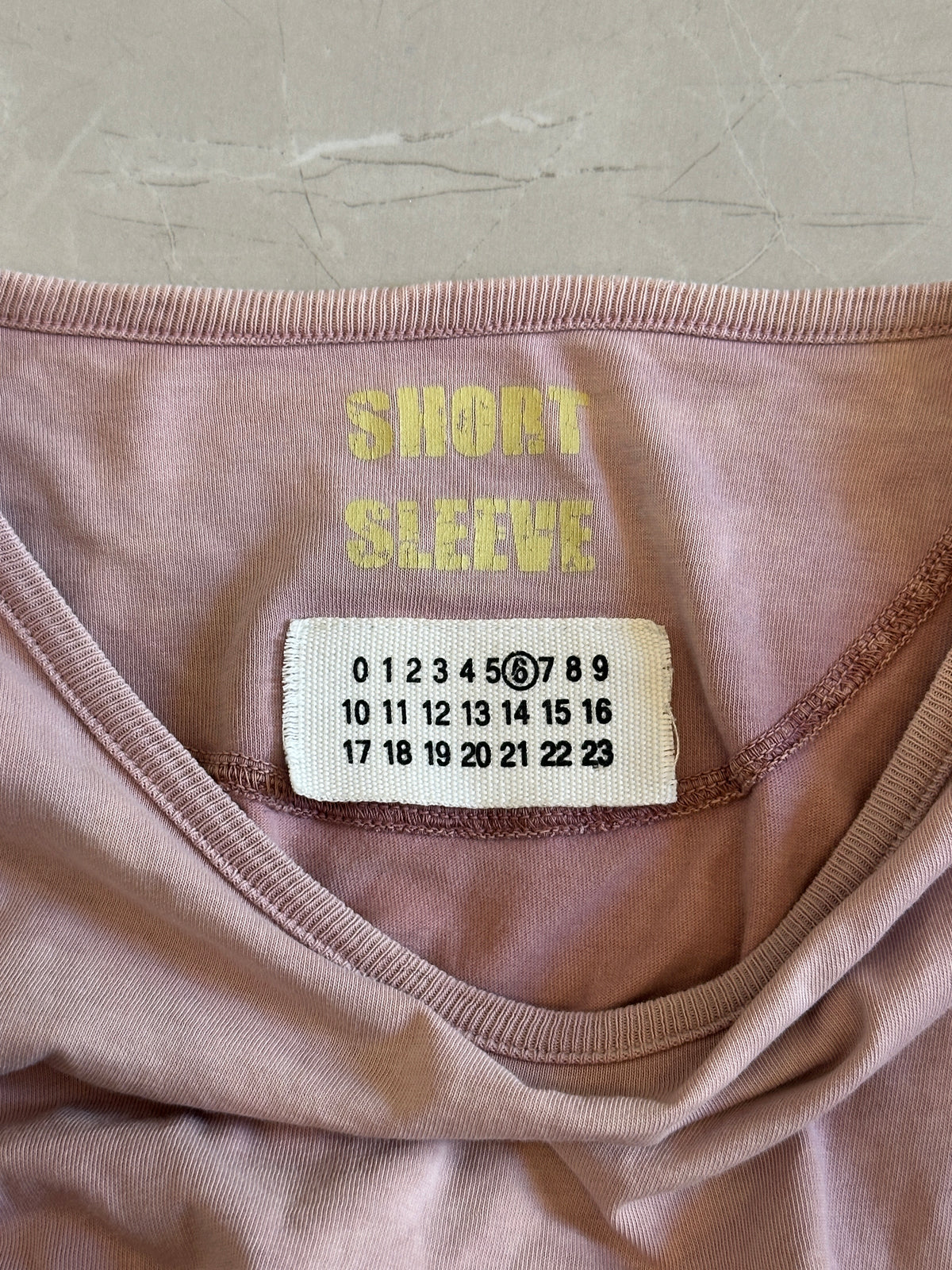 Margiela Early 90’s MM6 Front Pocket Tee
