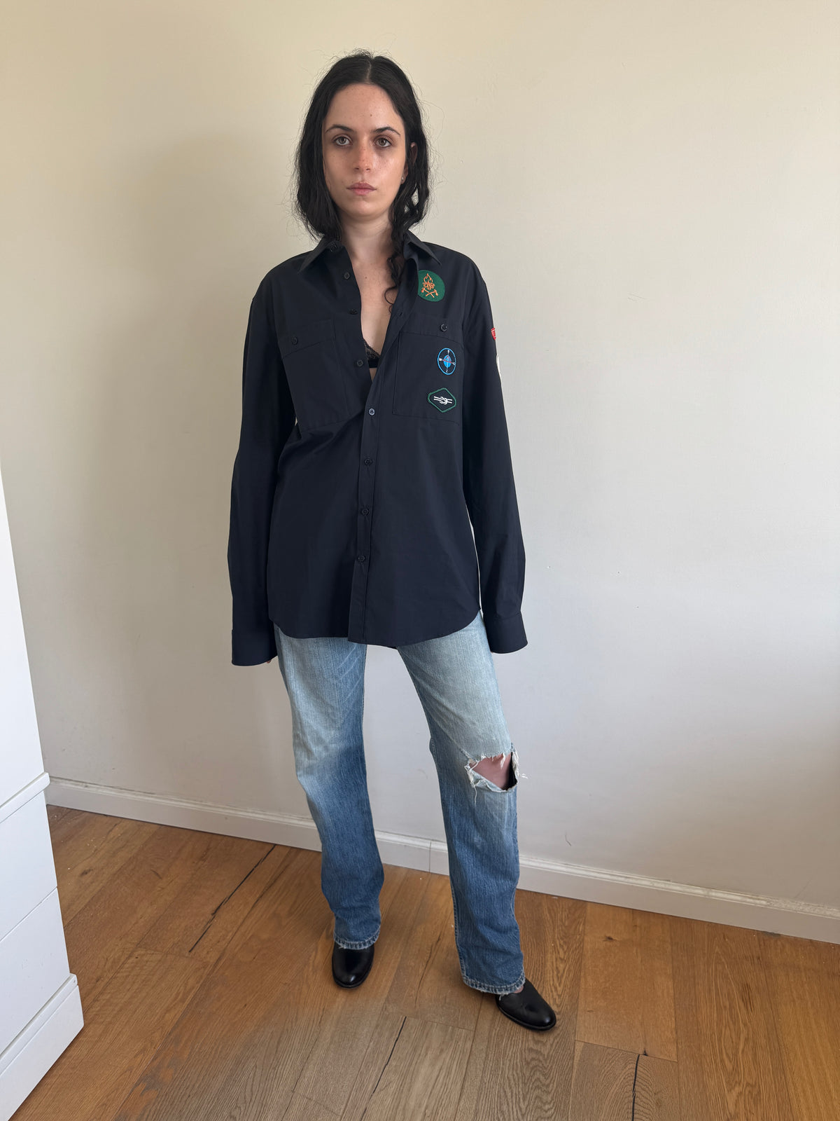 Raf Simons F/W16 Patch Shirt