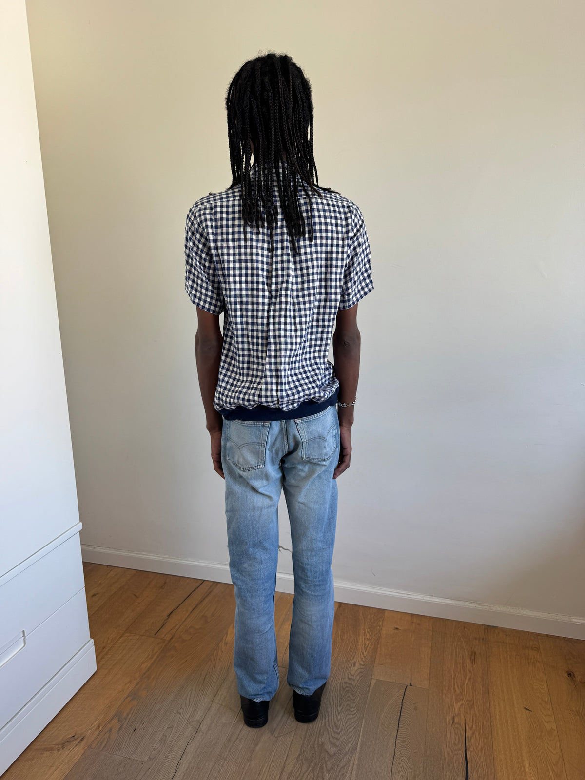 Sacai Gingham Linen Shirt