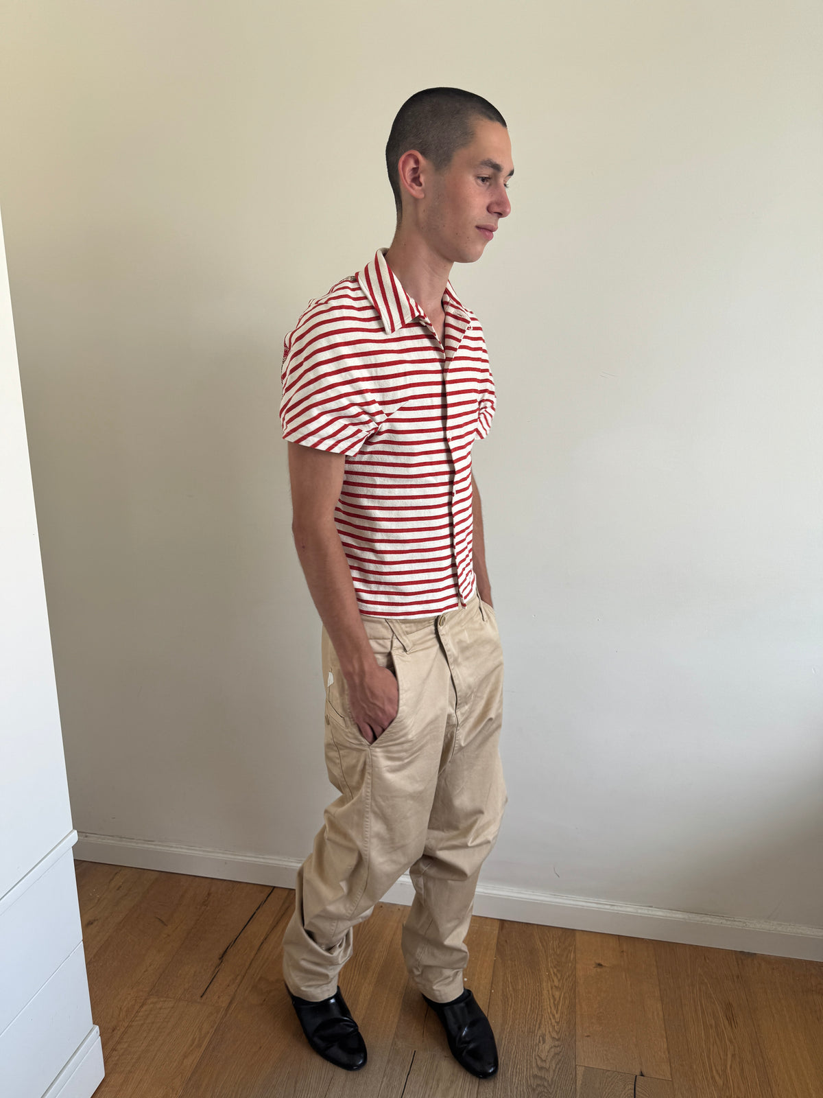 Ganryu CDG 2011 Drop-Crotch Chinos
