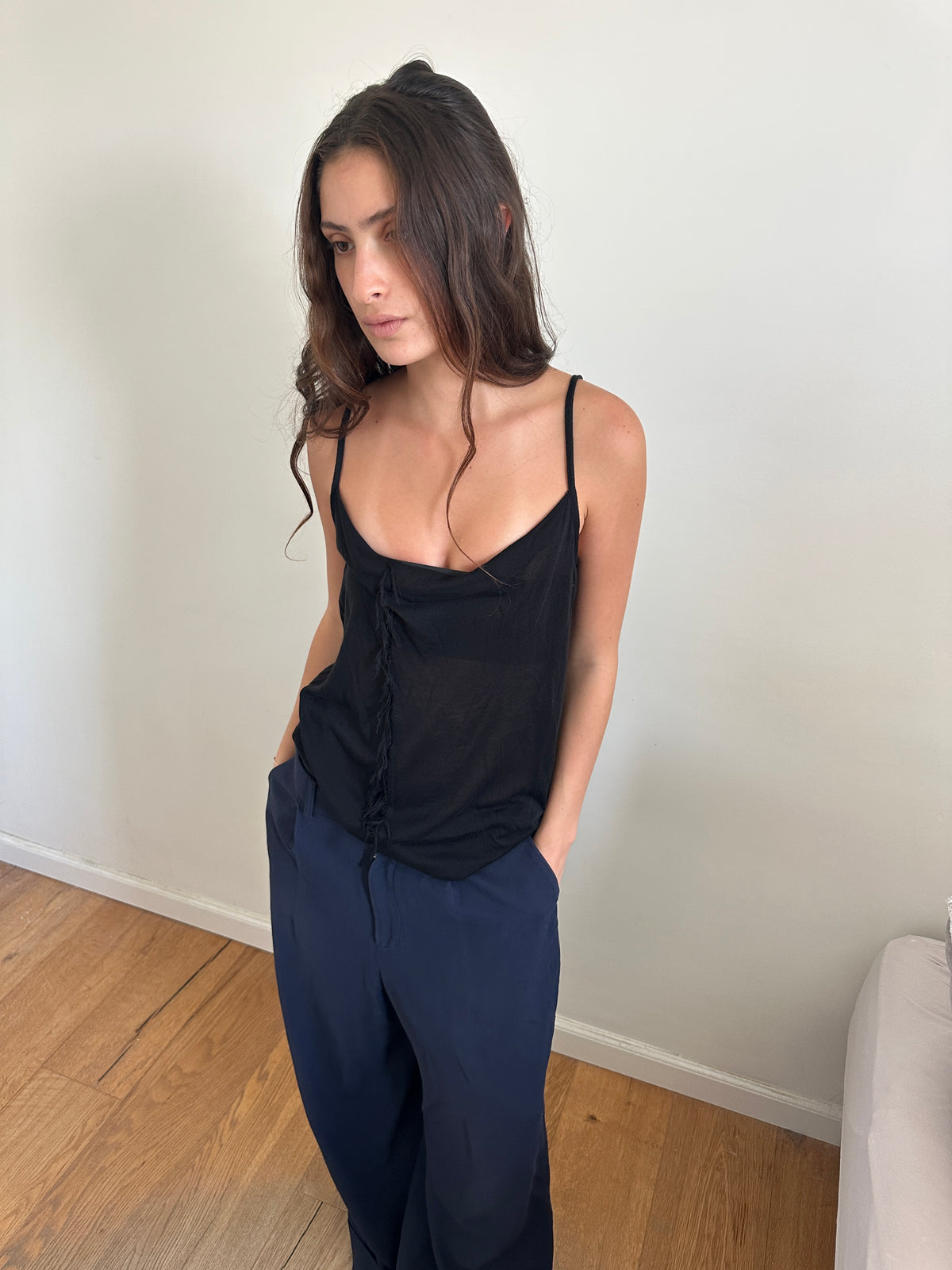 Y’s Ruffle Camisole