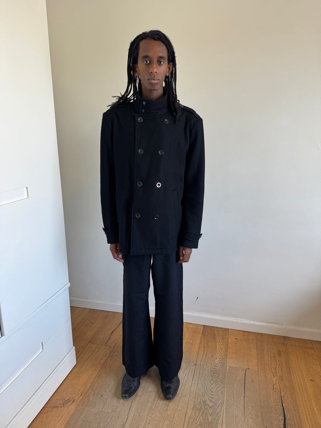 Kenneth Cole Oversized Pea Coat