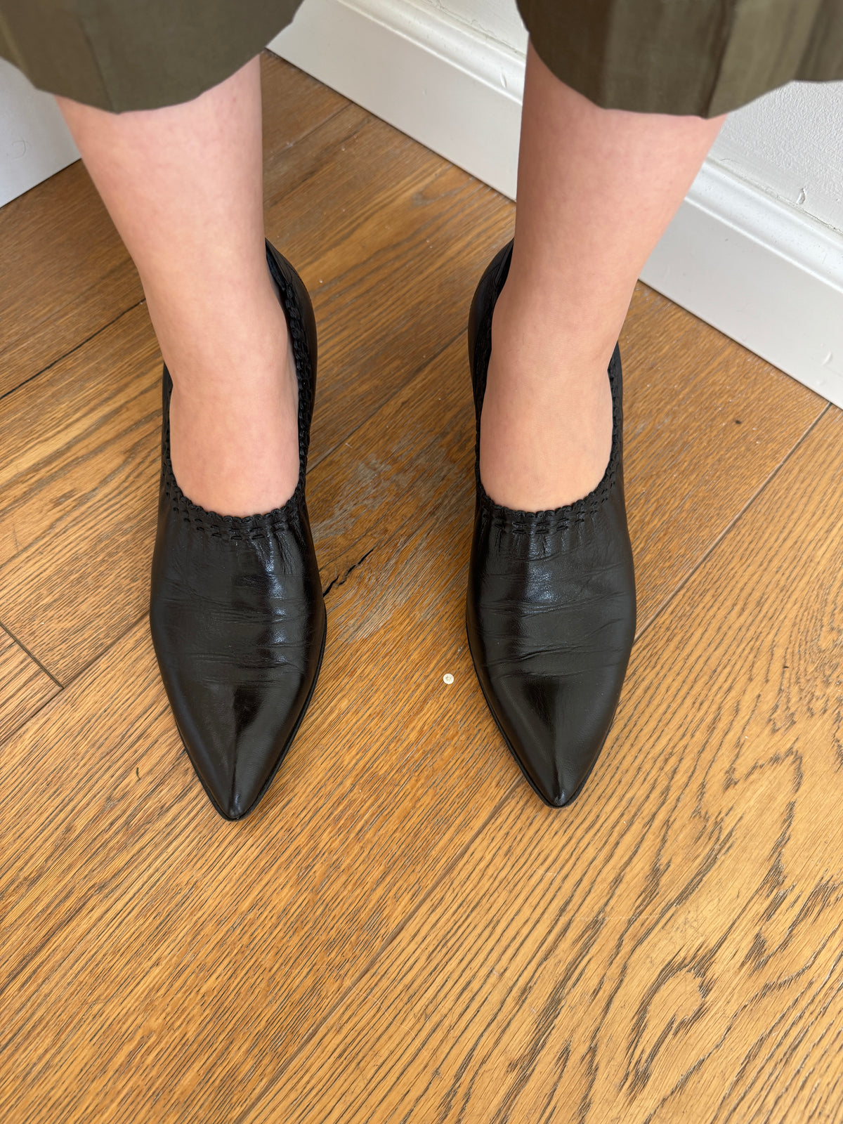 Giorgio Armani 90’s Gathered Heels
