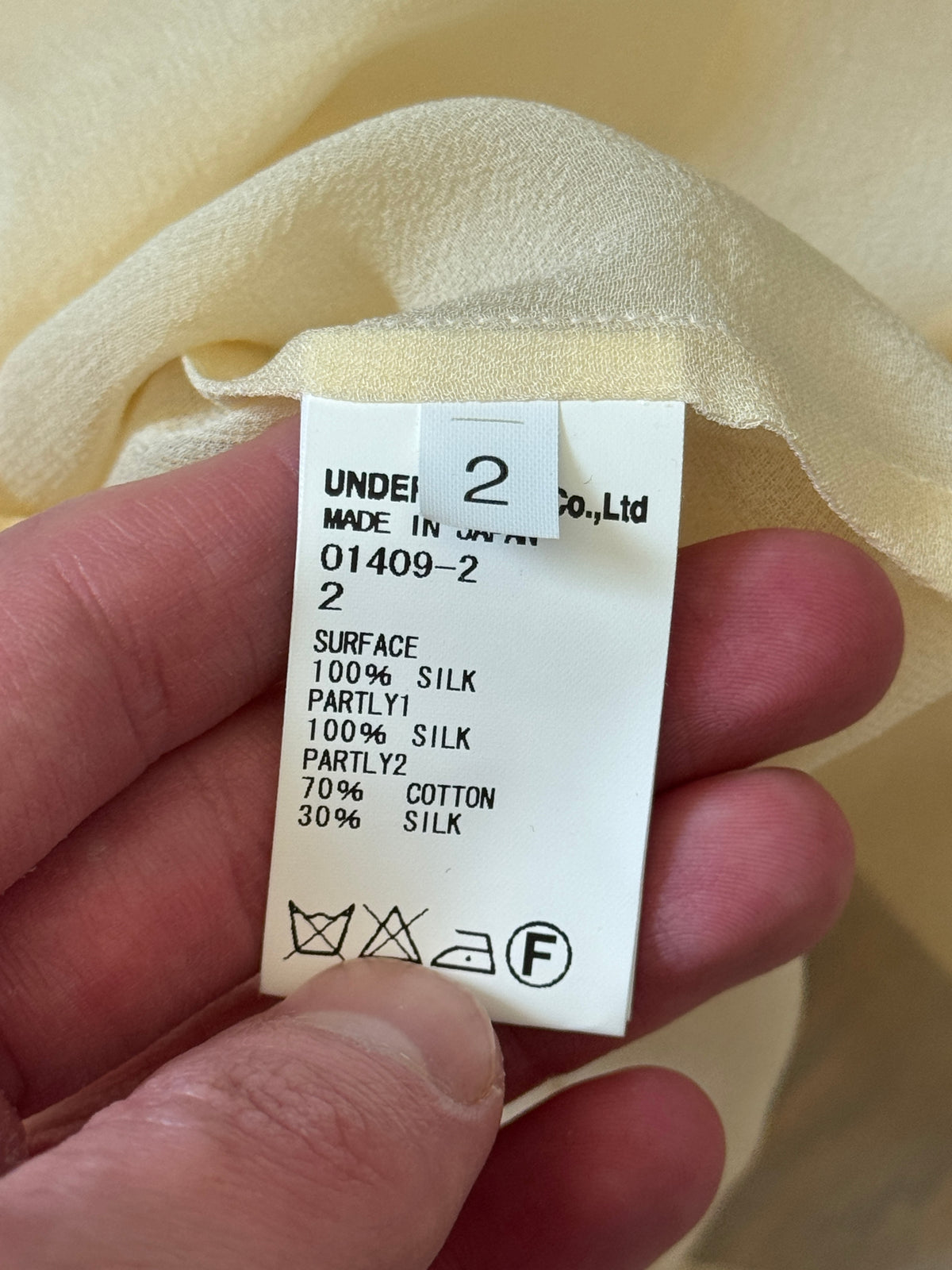 Undercover Sheer Diamond Shirt