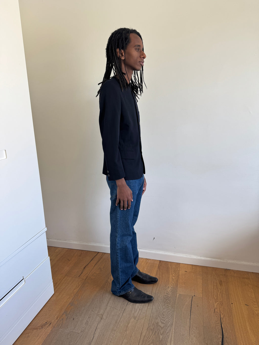 Tricot CDG 1990 Collarless Jacket