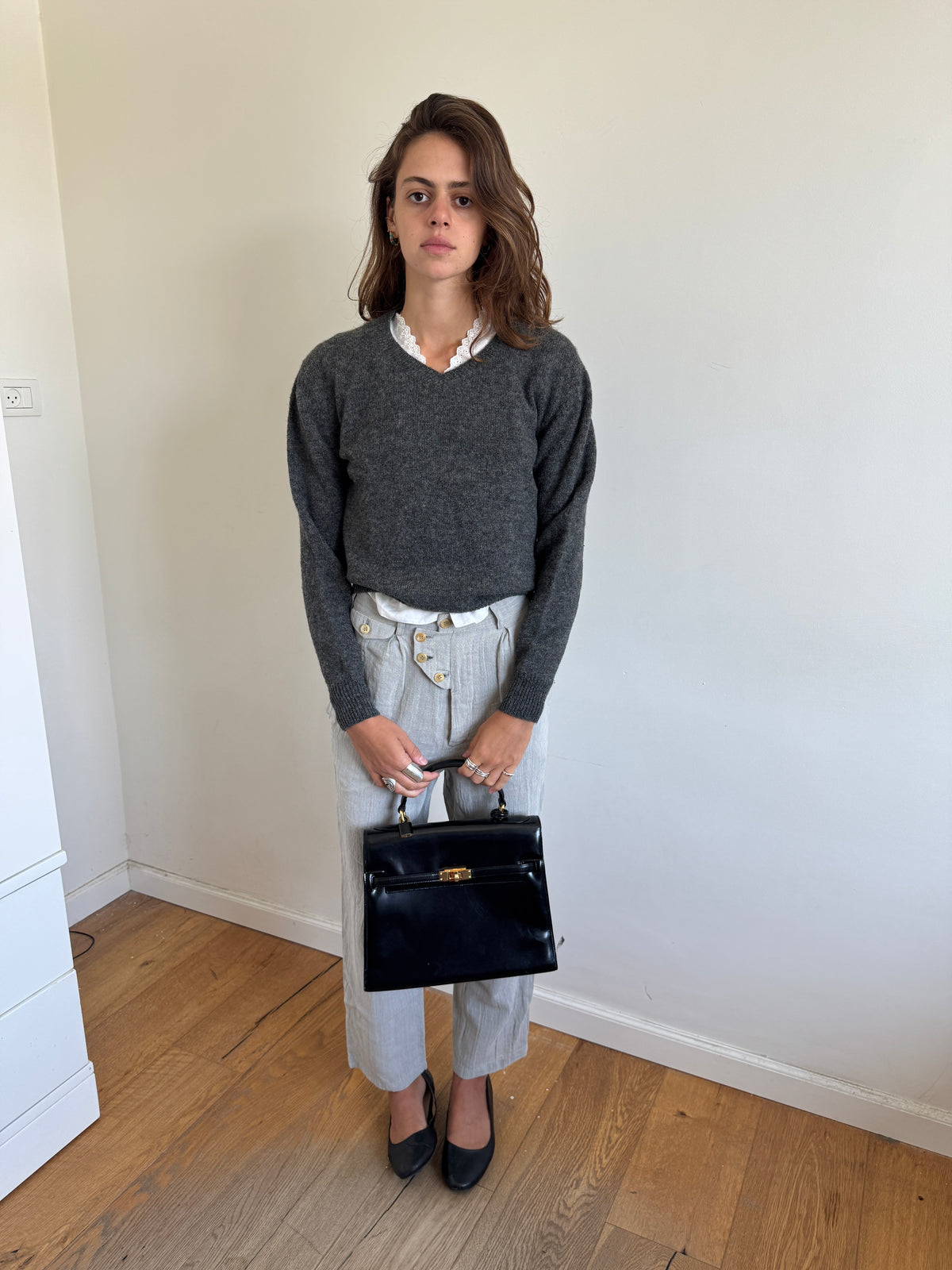 Oscar De Larenta 80’s Key And Lock Handbag