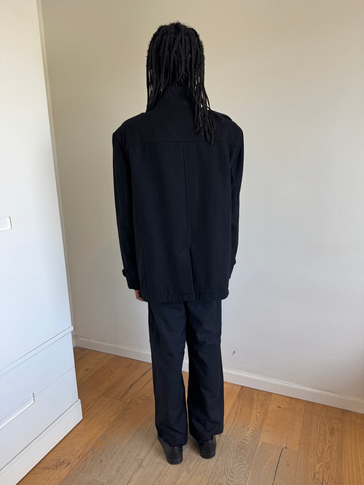 Kenneth Cole Oversized Pea Coat