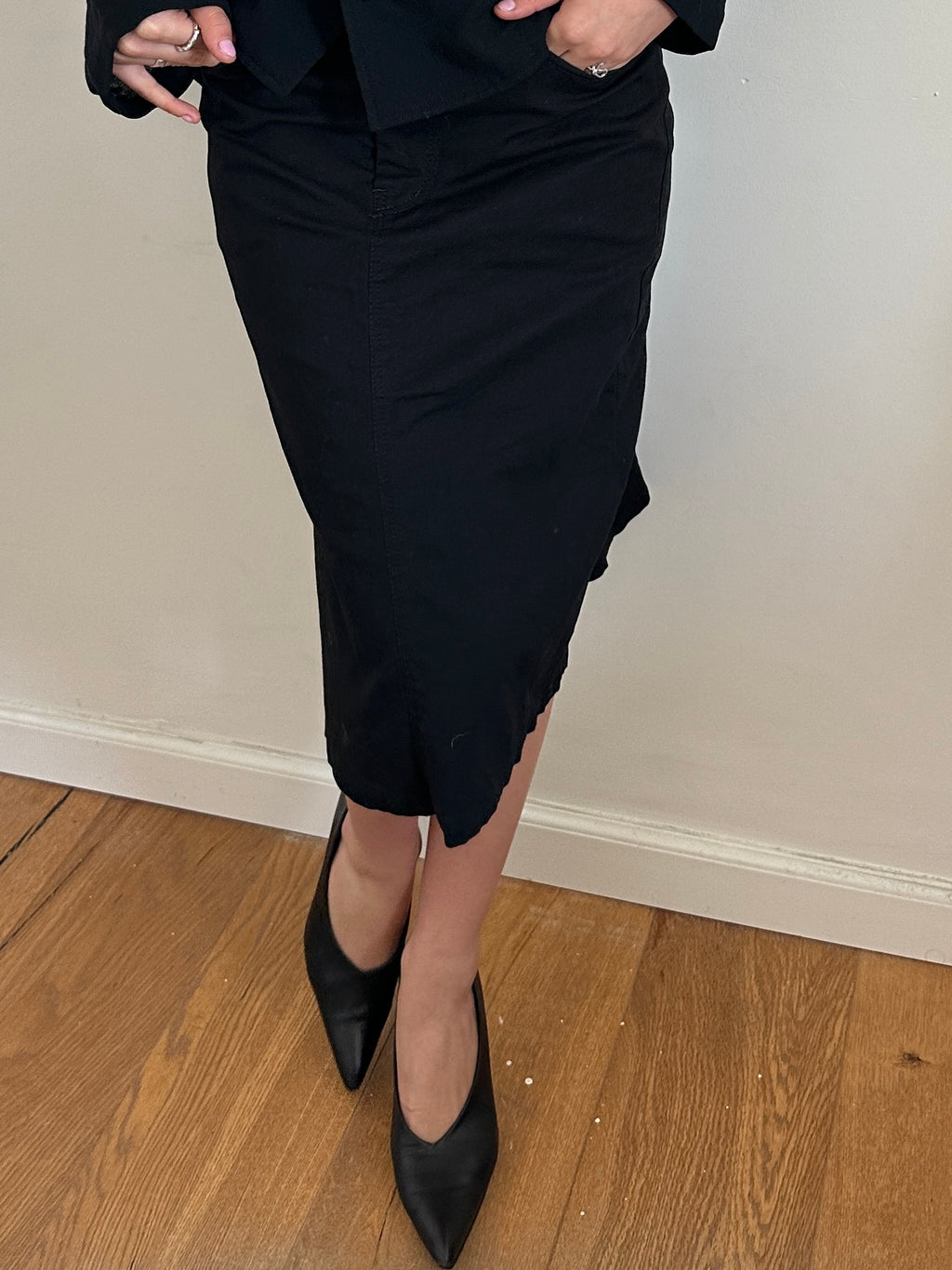 Yohji Yamamoto Back Mermaid Skirt