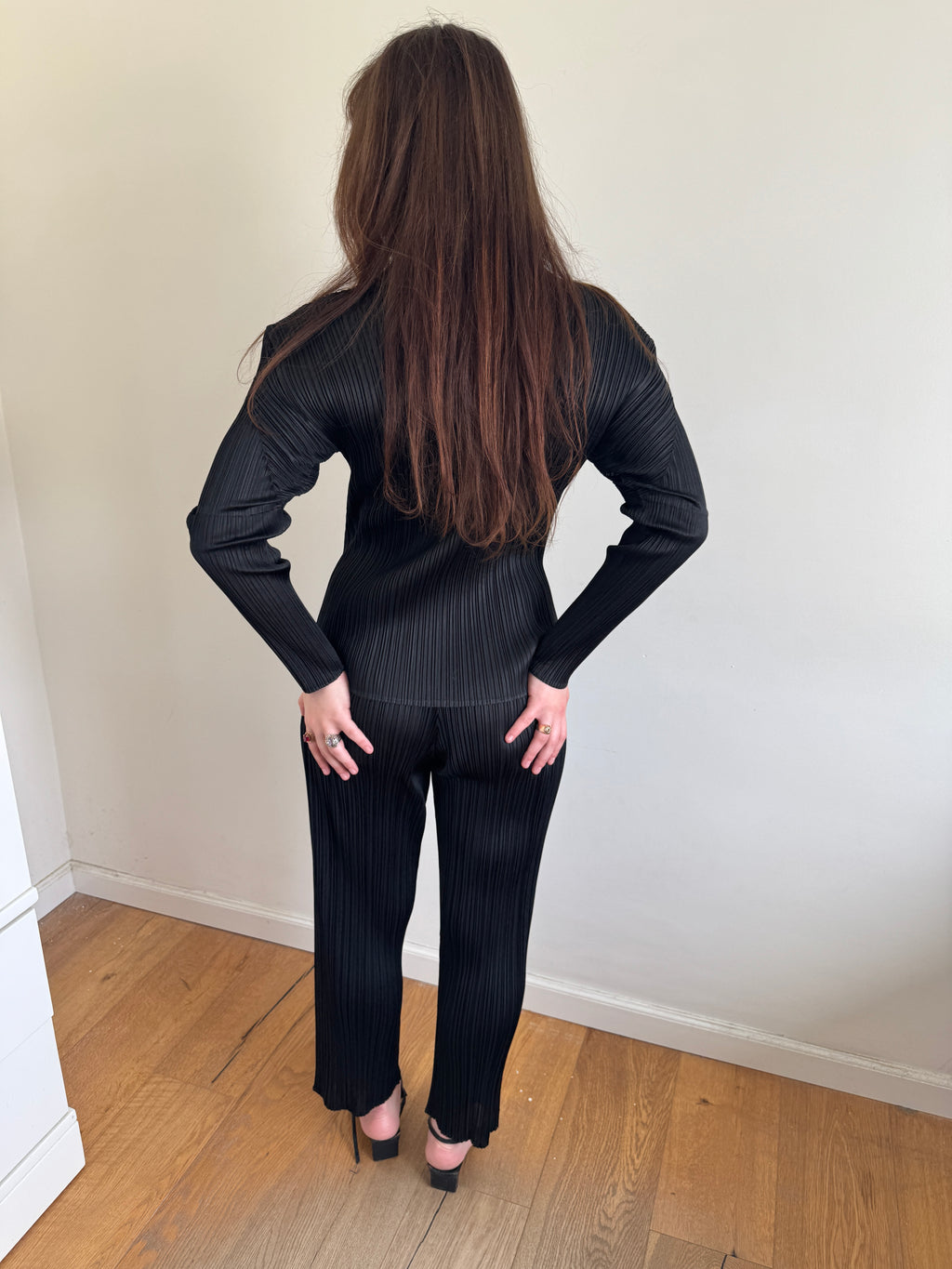 Pleats Please Top+Pants Set (Reduced Price)