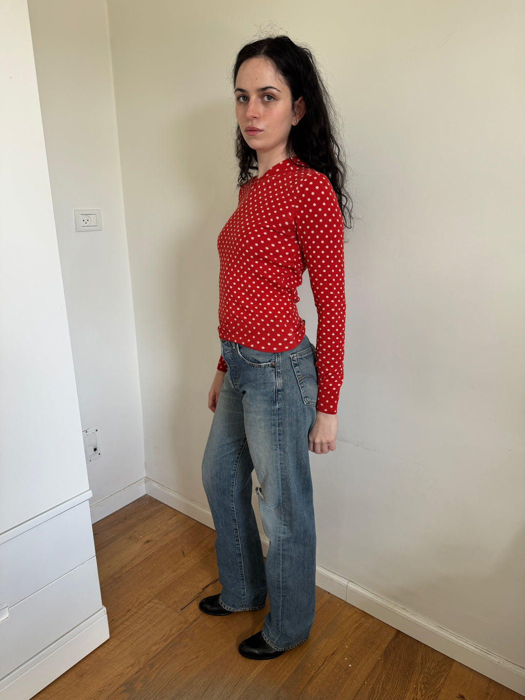 Comme des Garçons 2005 Polka Dot Sweater