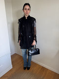 Anrealage S/S2022 “Dimension Tulle Trench Coat