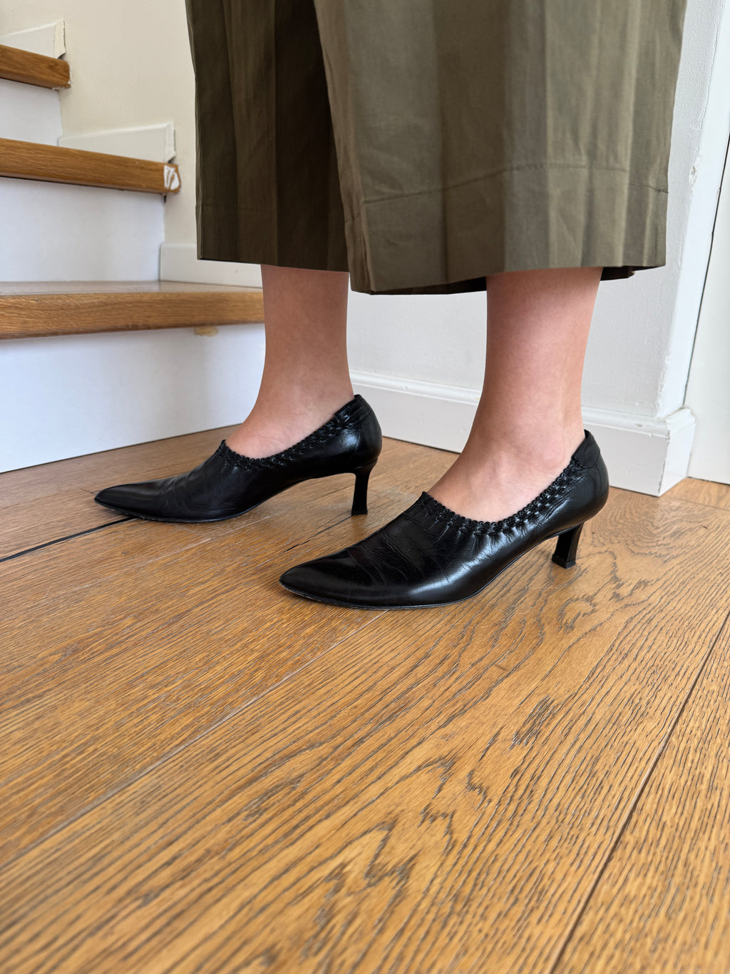 Giorgio Armani 90’s Gathered Heels