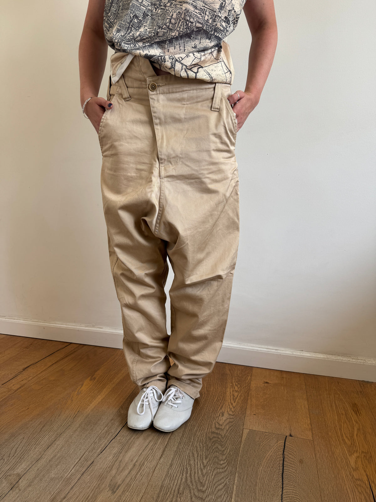 Ganryu CDG 2011 Drop-Crotch Chinos