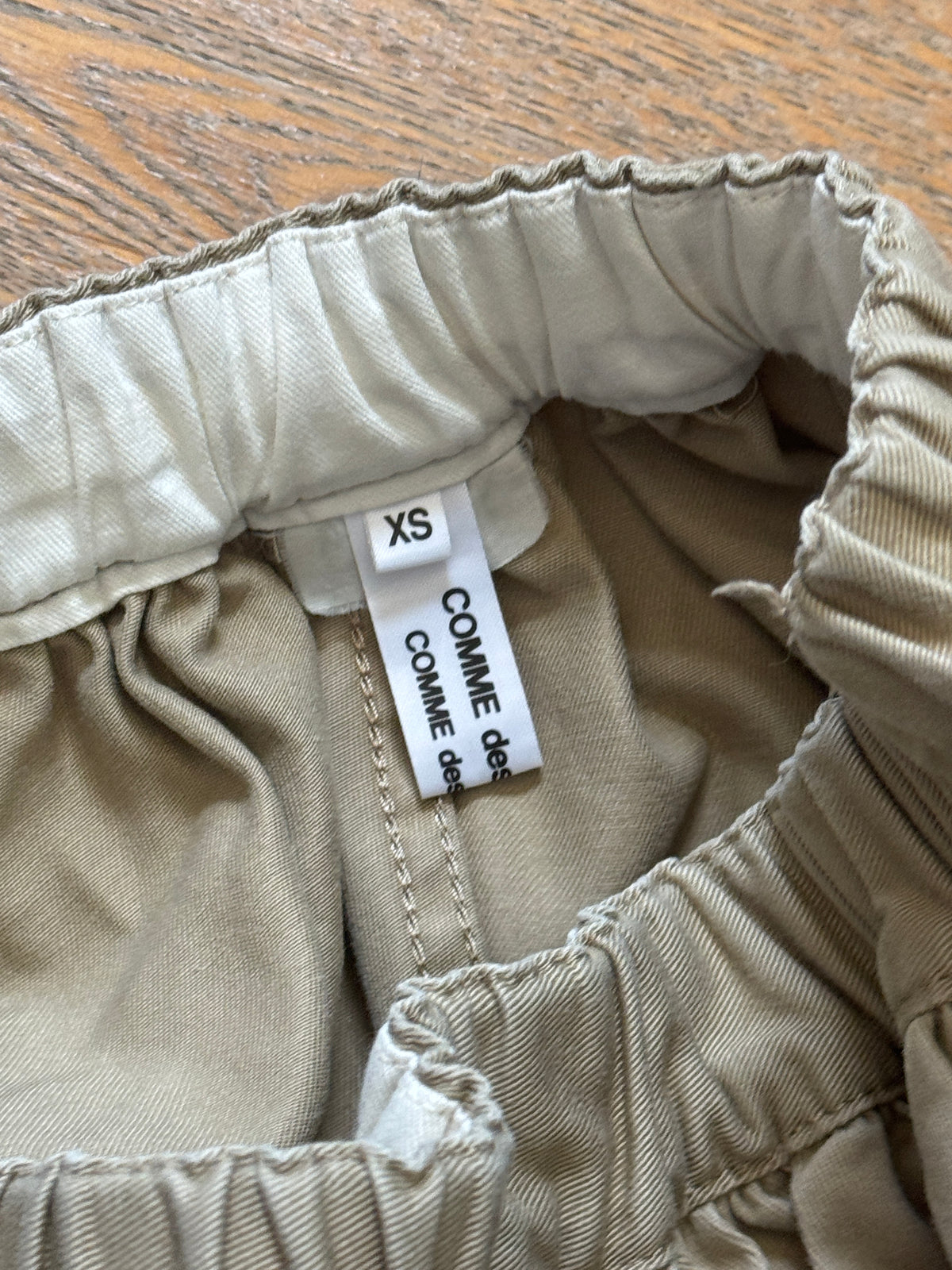 Comme des Garçons Drop-Crotch 3/4 Length Shorts
