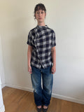 Gomme Asymmetric Button Up