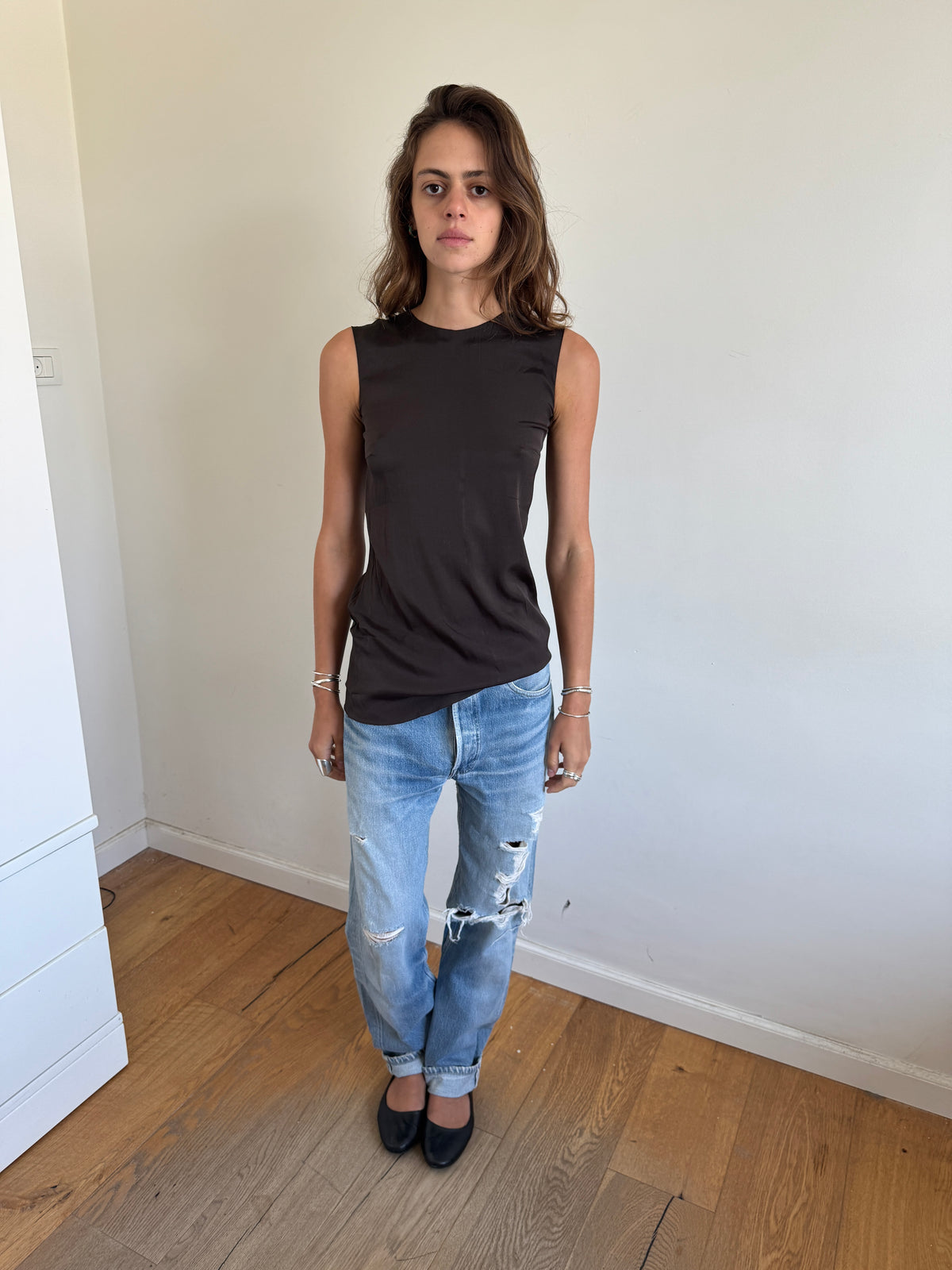 Prada Silk Tank Top