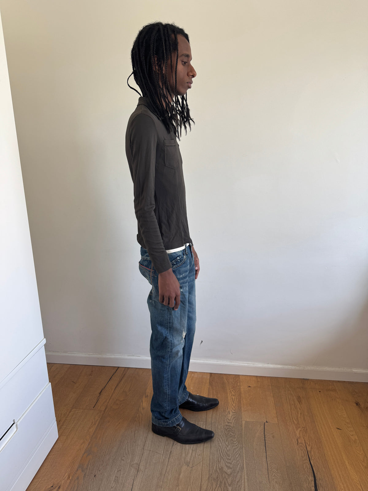 Versace Military Style Polo