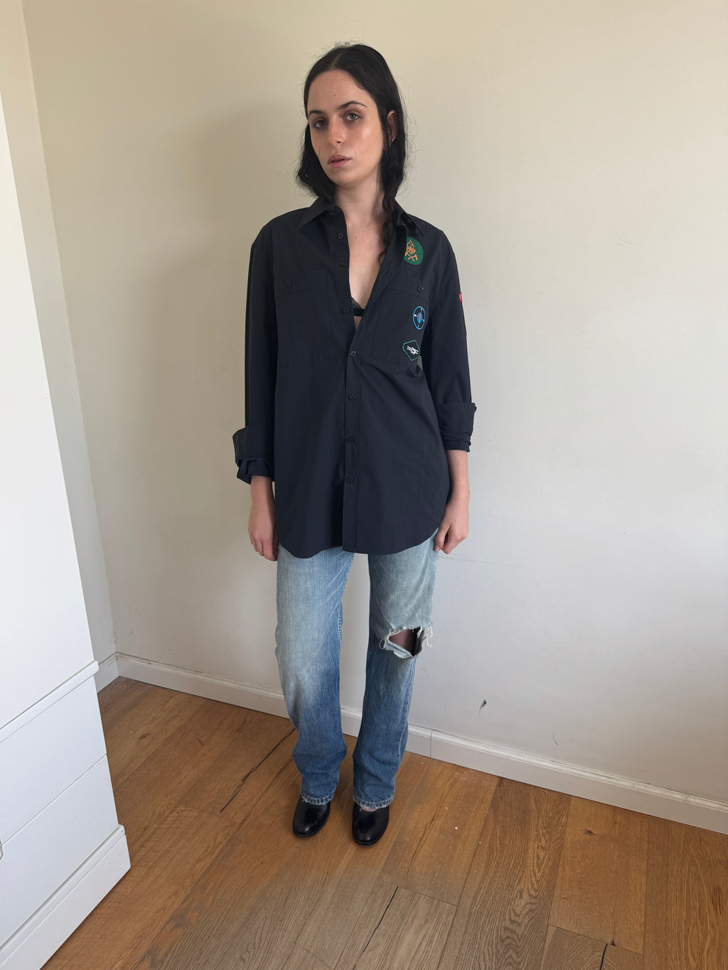Raf Simons F/W16 Patch Shirt
