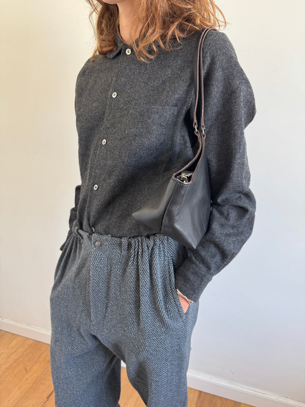 Robe De Chambre CDG 2002 Peter Pan Wool Shirt