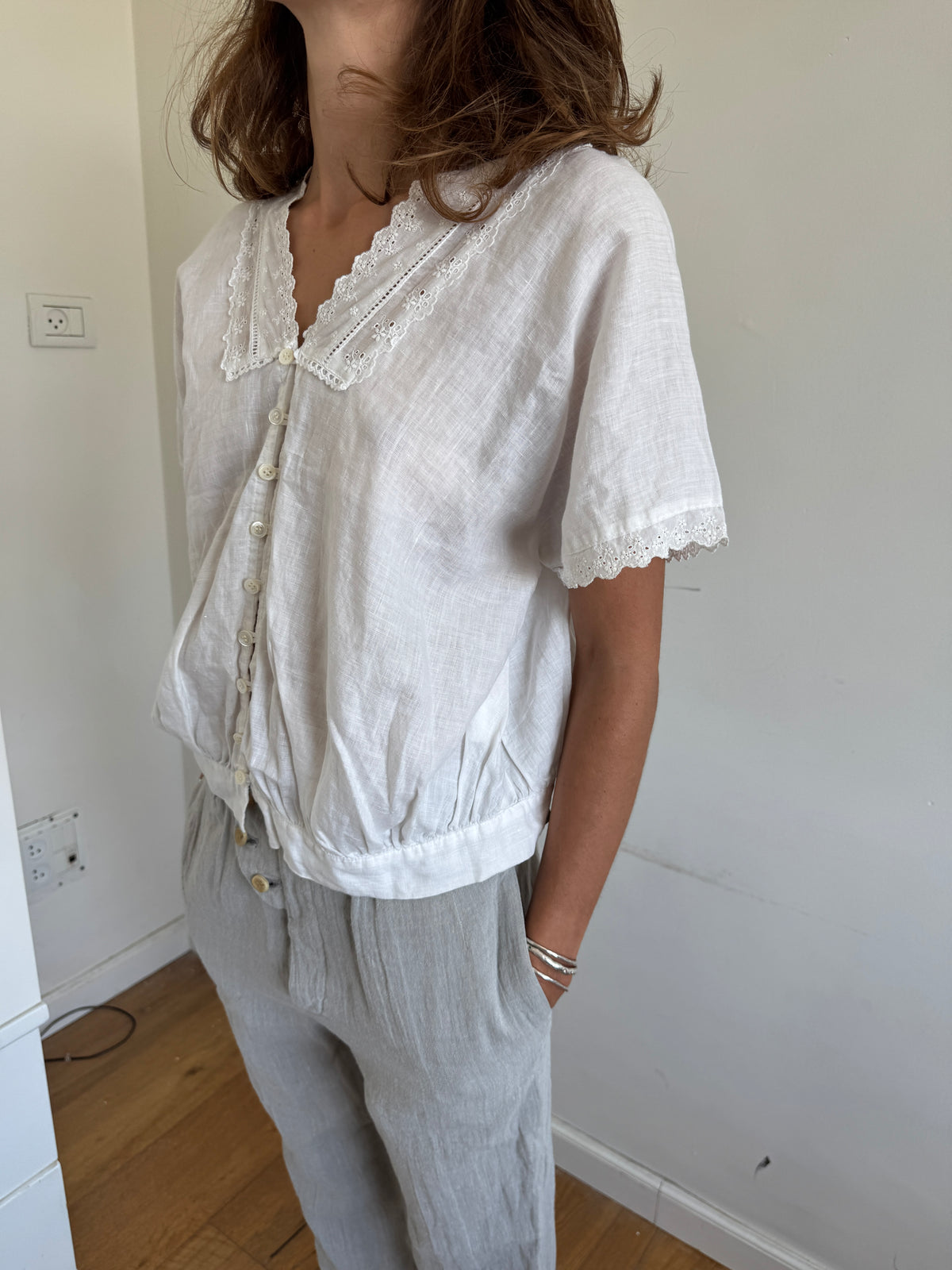 Tricot CDG 2010 Lace Blouse