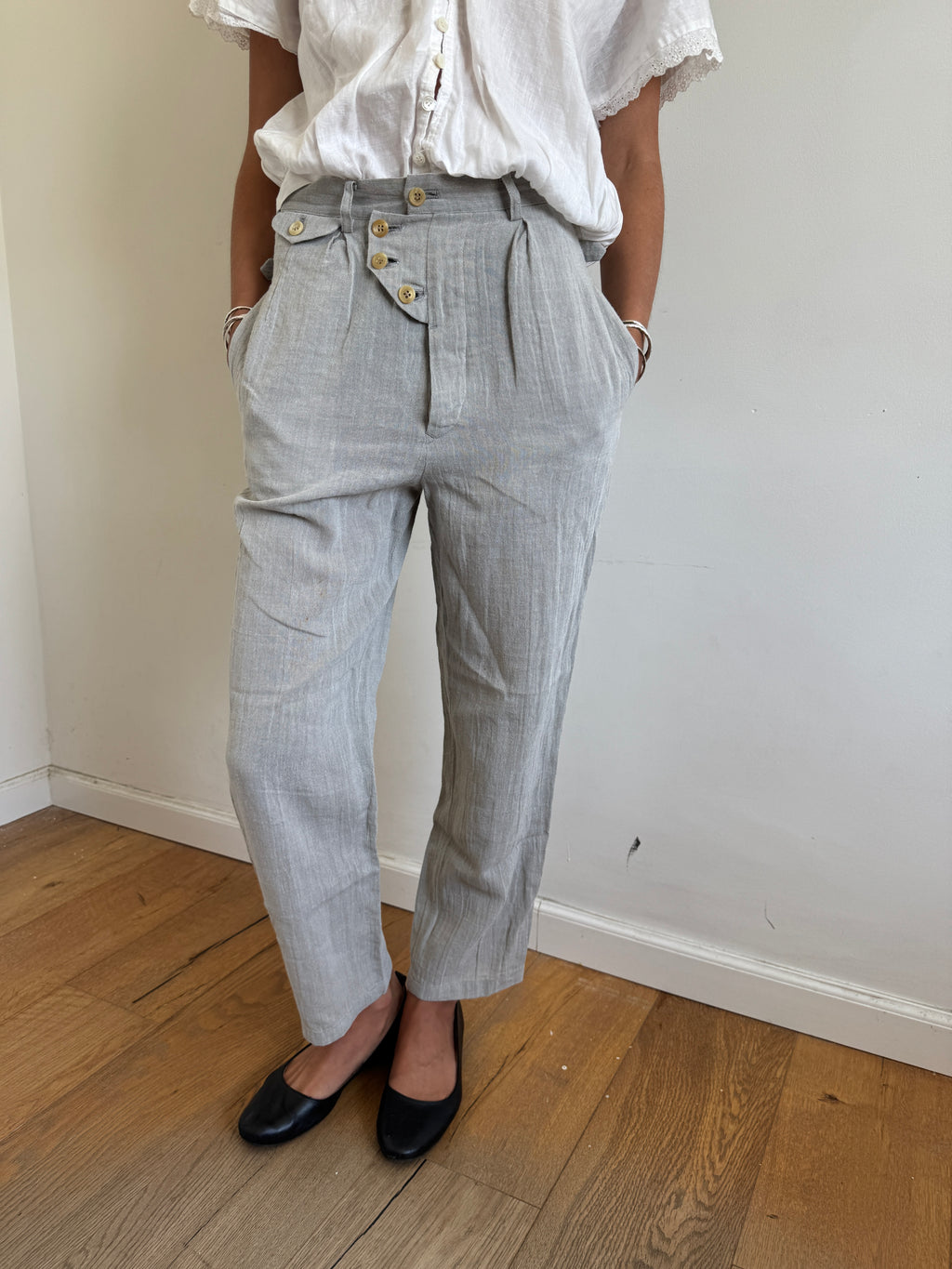 Y’s Multi Button Summer Pants
