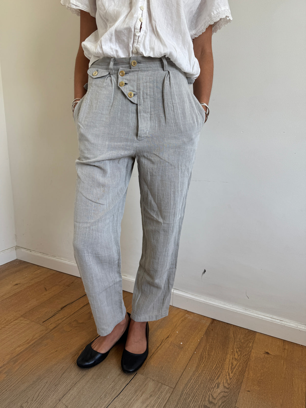 Y’s Multi Button Summer Pants