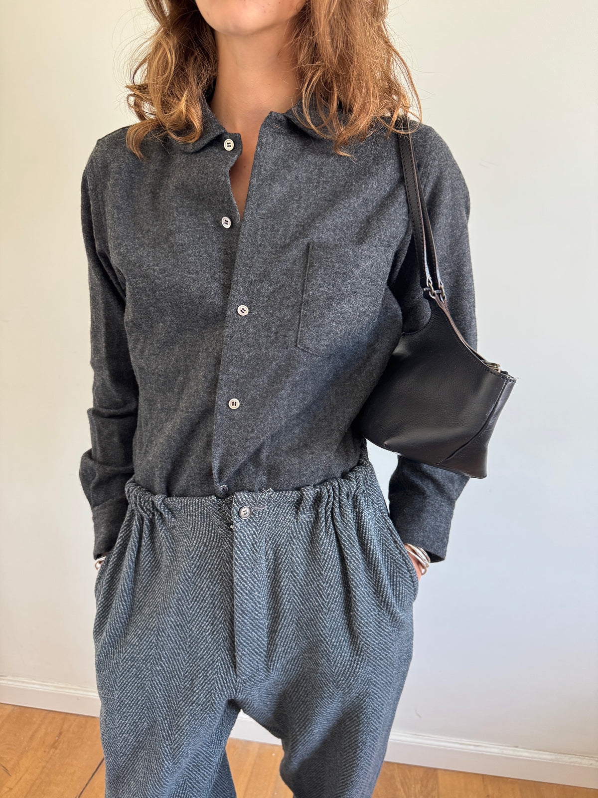 Robe De Chambre CDG 2002 Peter Pan Wool Shirt