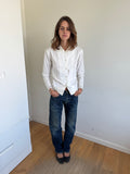 I.S Issey Miyake Back Gathered Blouse