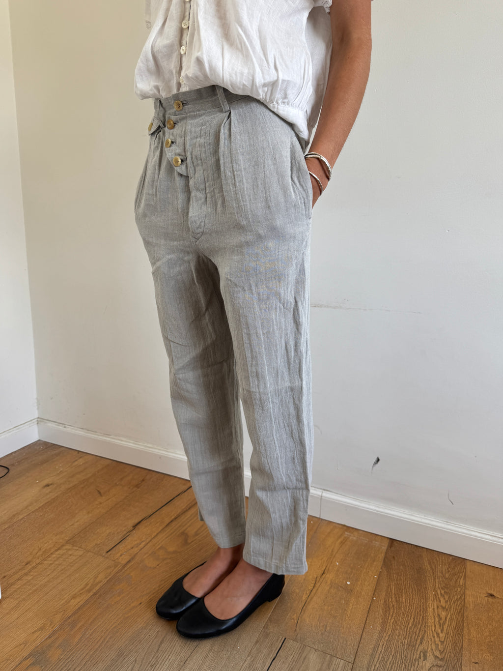 Y’s Multi Button Summer Pants