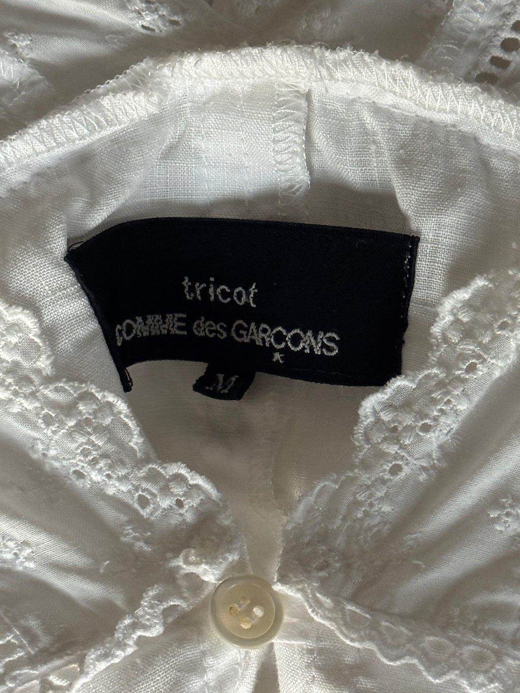 Tricot CDG 2010 Lace Blouse