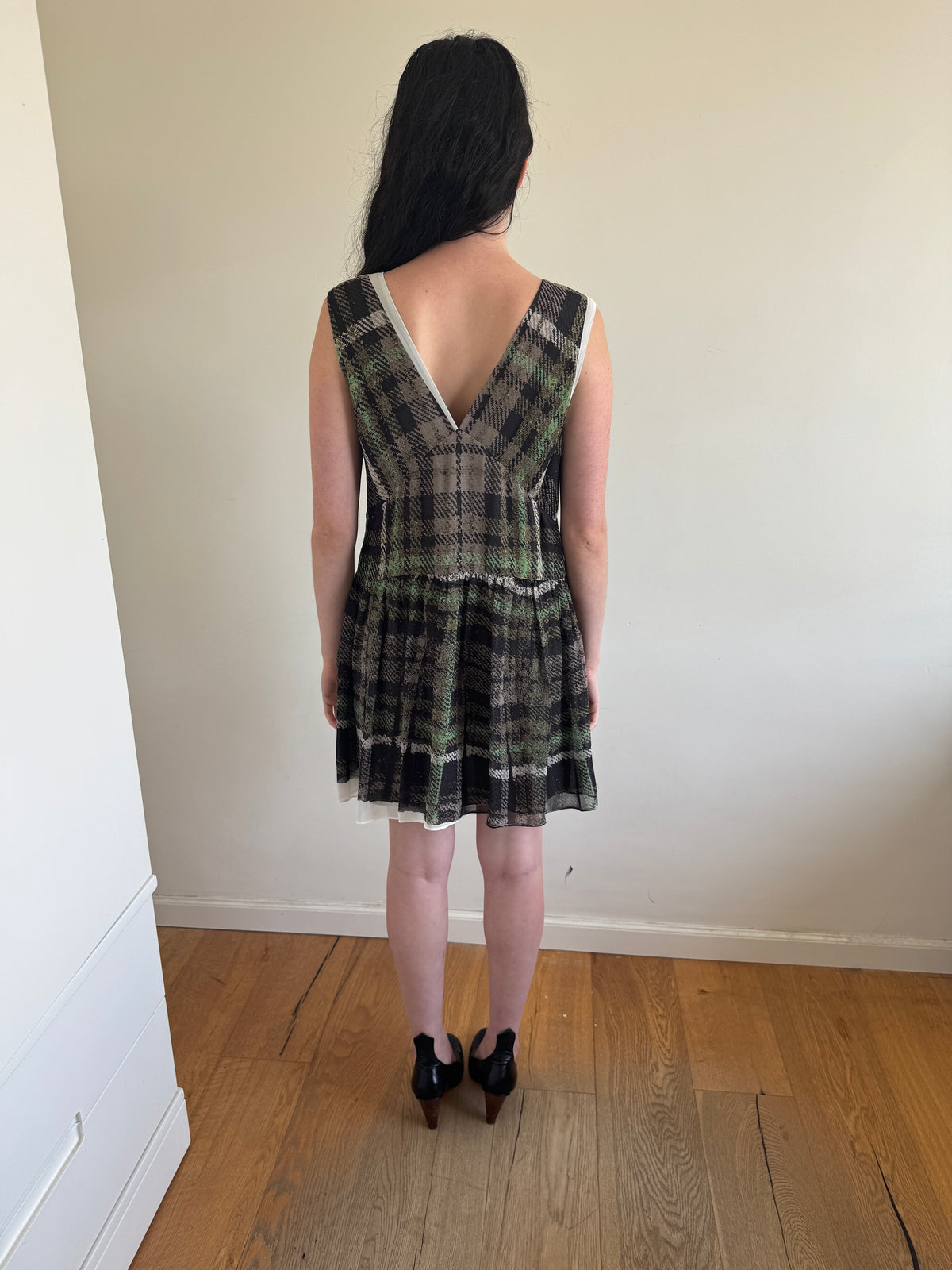 Acne Studios F/W25 Babydoll Pixel Dress