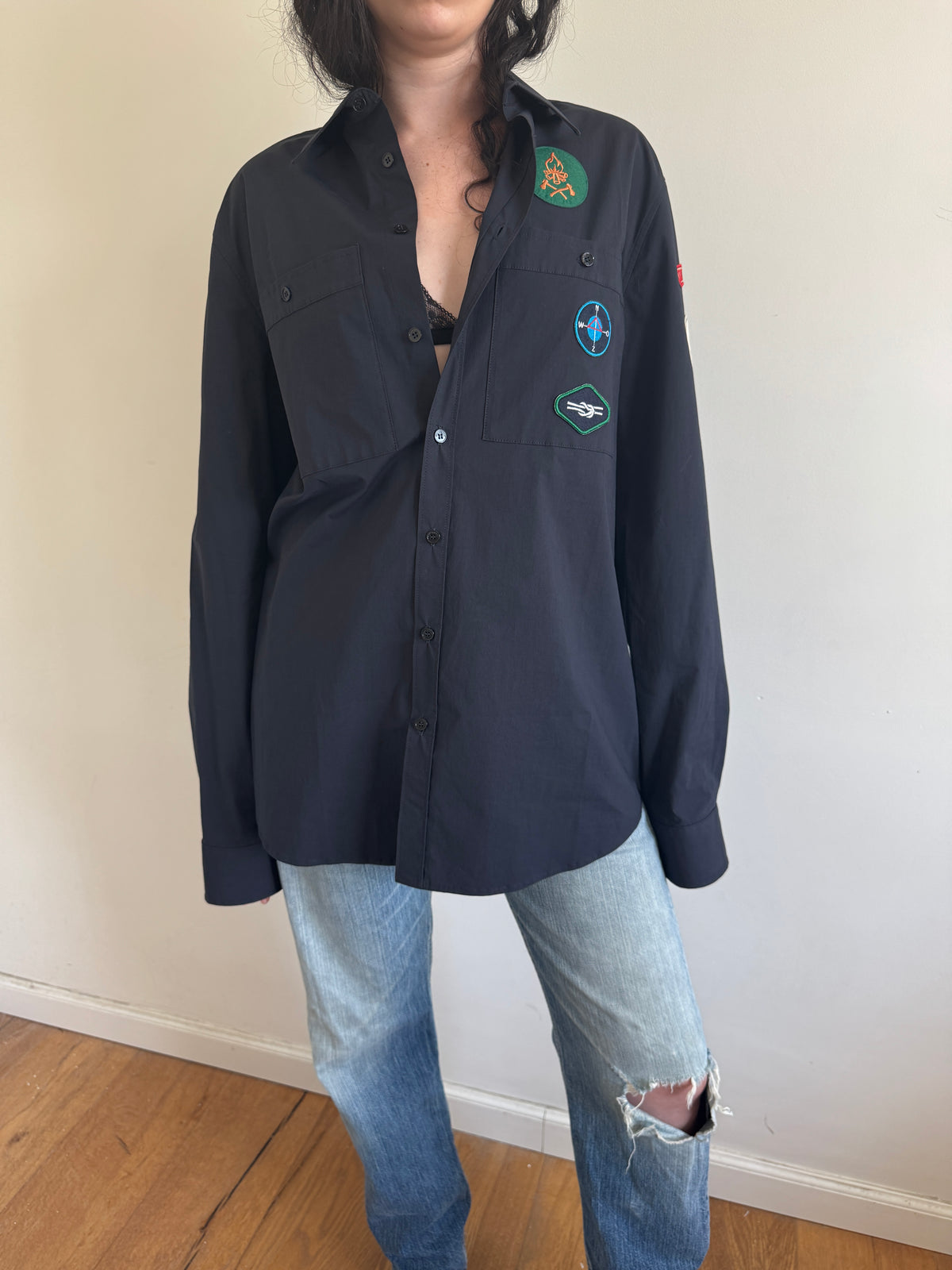 Raf Simons F/W16 Patch Shirt