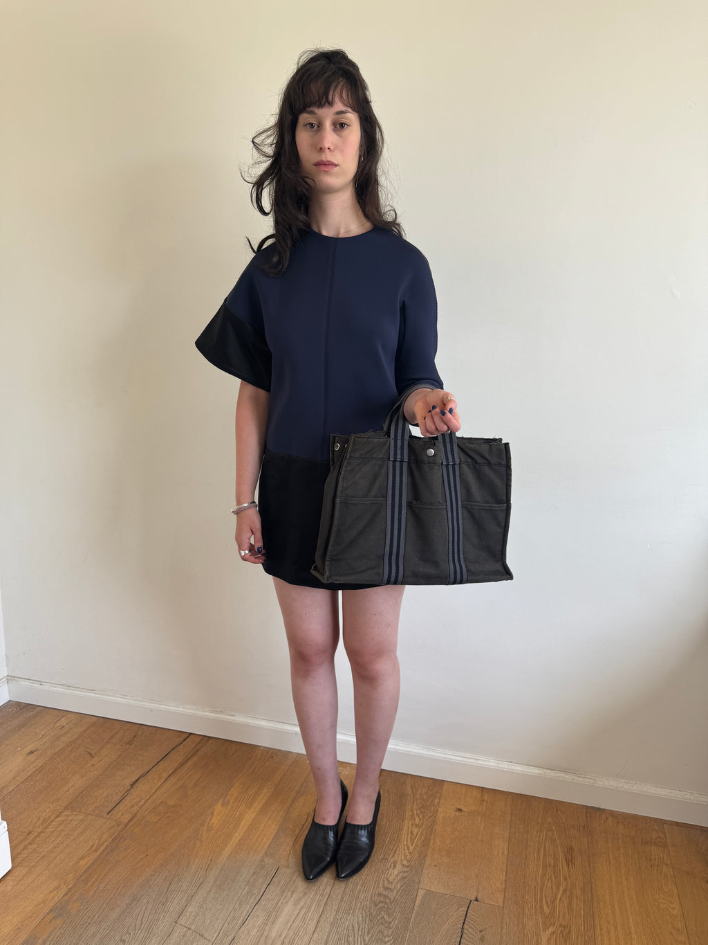 Look 18 Undercover S/S2014 “Goddog” Scuba Dress