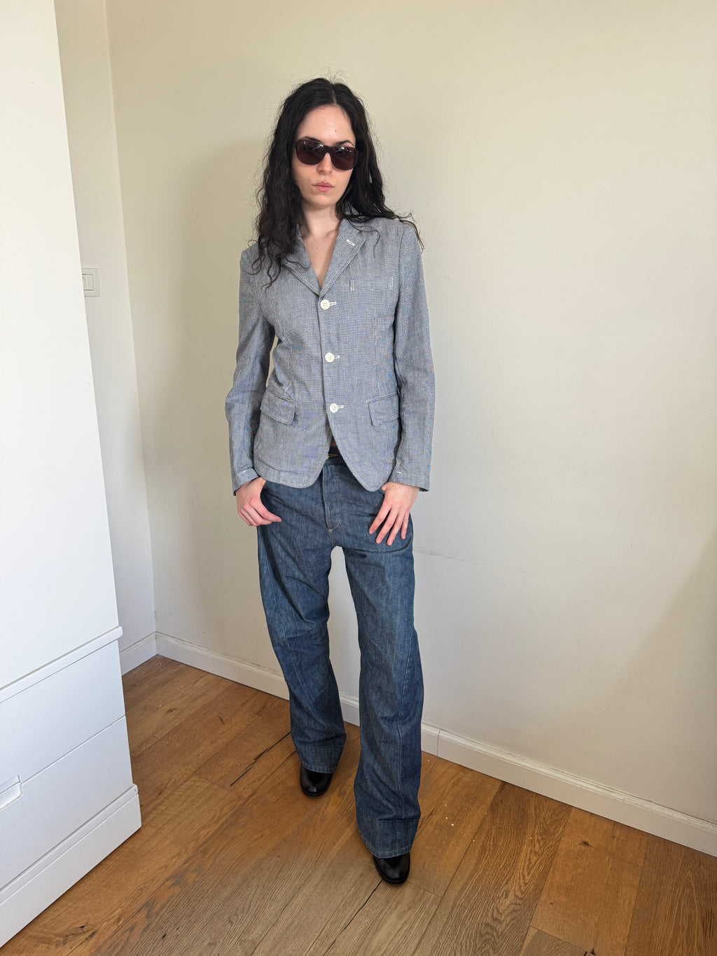 CDGH 2008 Blue Gingham Blazer